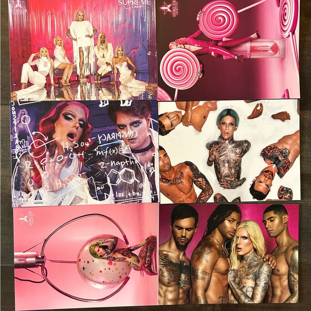 Jeffree Star Postcards (12)